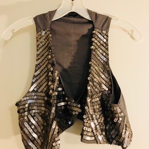 Sequins Vest
